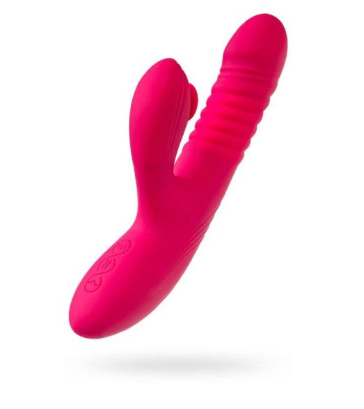 JOS Seri Thrusting Rabbit Vibrator with Clitoral Stimulator