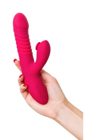 JOS Seri Thrusting Rabbit Vibrator with Clitoral Stimulator