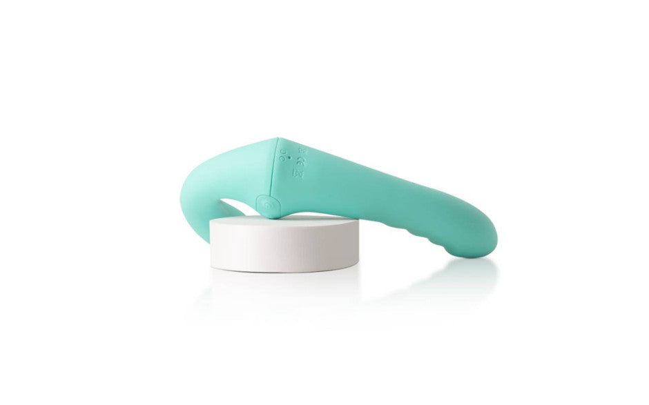 Arosum VibraTwin Rechargeable Come Hither Strapless Strap On with Remote