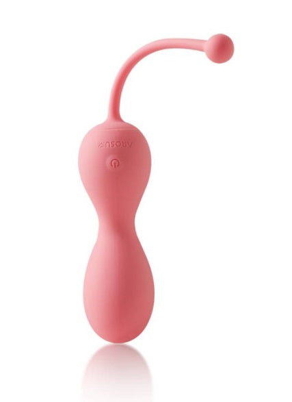 Arosum Kegelator Duo Vaginal Kegel Balls Come Hither Stimulator with Remote