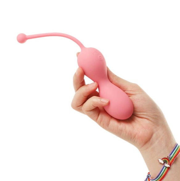 Arosum Kegelator Duo Vaginal Kegel Balls Come Hither Stimulator with Remote