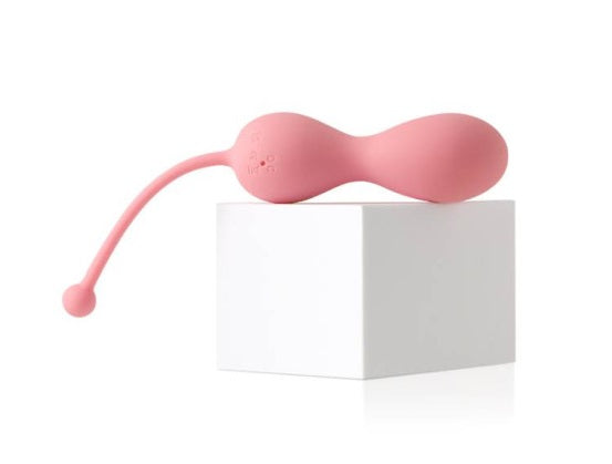 Arosum Kegelator Duo Vaginal Kegel Balls Come Hither Stimulator with Remote