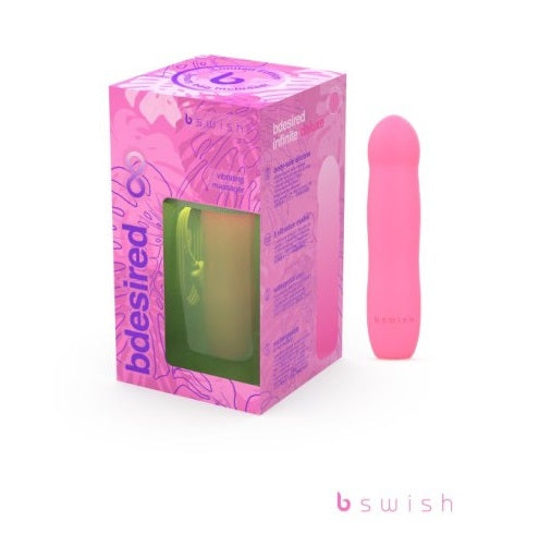 B Swish Bswish Bdesired Infinite Deluxe G-Spot Vibrator Flamingo Pink