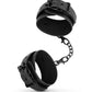 Bedroom Fantasies Faux Leather Handcuffs Black