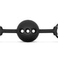 Bedroom Fantasies Breathable Silicone Ball Gag Black