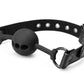 Bedroom Fantasies Breathable Silicone Ball Gag Black