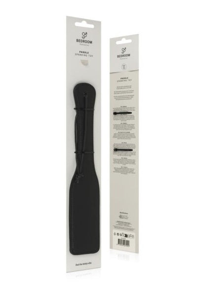 Bedroom Fantasies Faux Leather Paddle Black