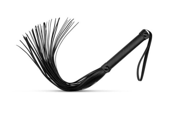 Bedroom Fantasies Faux Leather Flogger Black