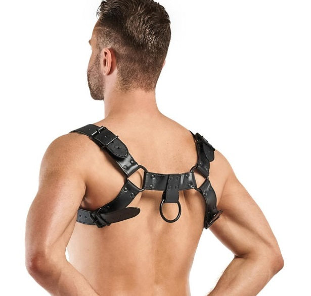 Bedroom Fantasies Bruno Bondage Harness Black