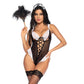 Mapale Lingerie Sexy French Maid Costume Size S/M or L/XL