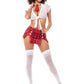 Mapale Lingerie Sexy Schoolgirl Costume Size S/M or L/XL