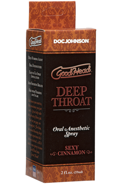 Doc Johnson GoodHead Deep Throat Spray Cinnamon 59ml