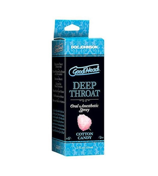 Doc Johnson GoodHead Deep Throat Spray Cotton Candy 59ml