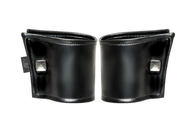 Noir Mens Wrist Wallet Pair with Hidden Zipper Black Size OS