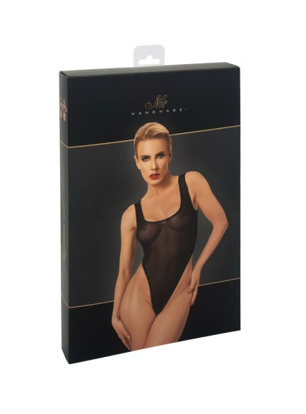 Noir Paparazzi Elastic Mesh Body Black Size S, M, L, XL