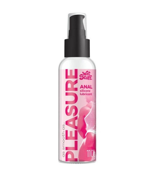 Wet Stuff Pleasure Anal Silicone Lubricant Pump Top 110g