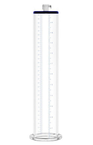 LuvPump Premium Penis Pump Valve Cylinder 2.5" x 12"