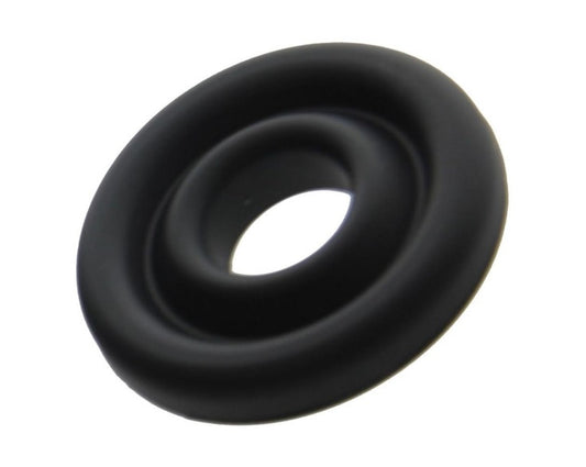 LuvPump Silicone Donut Cushion Black for Pump Cylinder 1.75" - 2.15" Dia