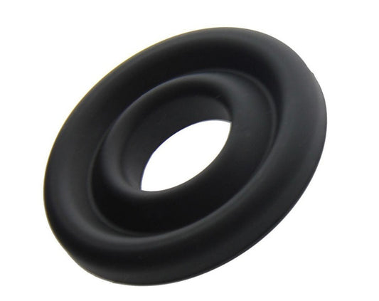 LuvPump Silicone Donut Cushion Black for Pump Cylinder 2.15" - 2.5" Dia