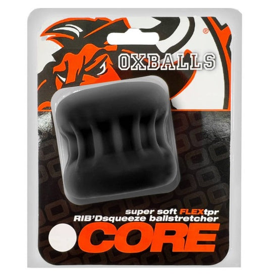 OxBalls Core Grip Squeeze Ball Stretcher Black Ice