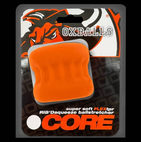 OxBalls Core Grip Squeeze Ball Stretcher Orange Ice