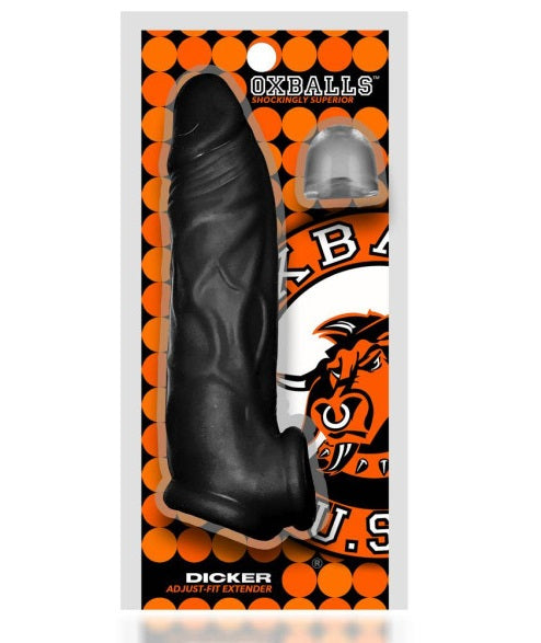 OxBalls Dicker Ultra-Slim Cocksheath Black Ice