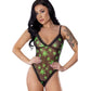 Magic Silk Exposed Pot Leaf Teddy - Size S/M