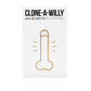 Clone a Willy Plus Balls Medium Skin Tone + Clone a Pussy Sleeve Kit - 2 Pack