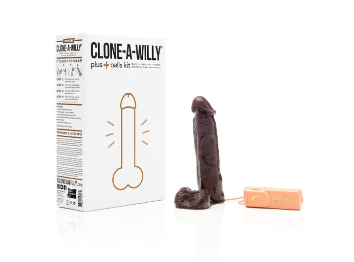 Clone a Willy Plus Balls Kit - Deep Skin Tone