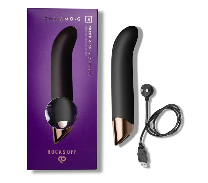 Rocks Off Chaiamo G-Spot Vibrator Black