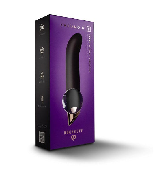 Rocks Off Chaiamo G-Spot Vibrator Black