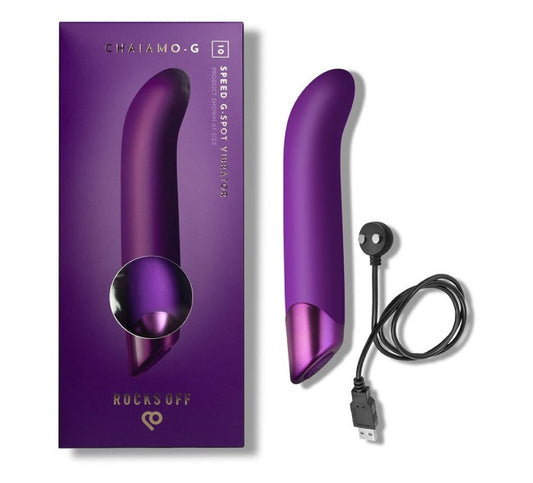 Rocks Off Chaiamo G-Spot Vibrator Purple