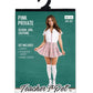 Teachers Pet 3 Pc Pink Private School Girl Costume One Size