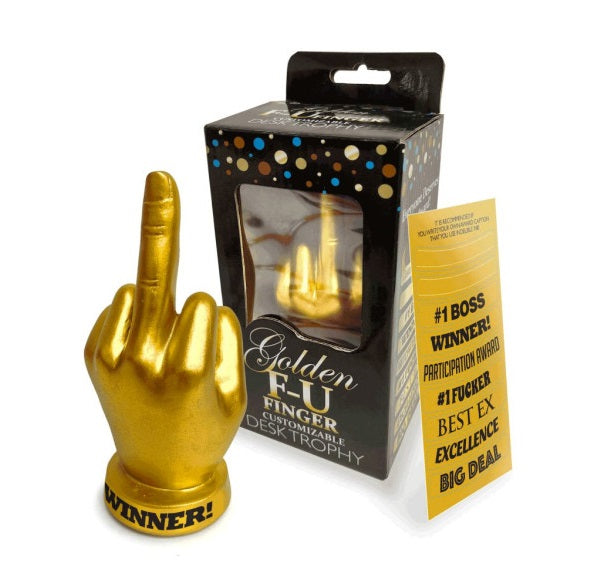 Little Genie | Golden FU Finger Trophy