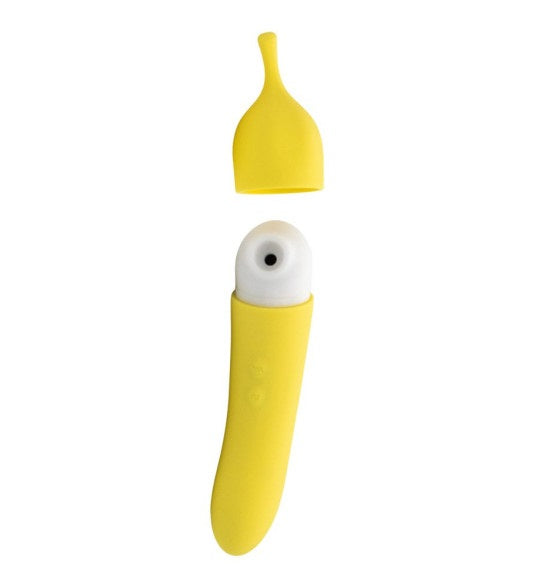 Natalies Toy Box Banana Cream Air Pulse G-Spot Vibrator