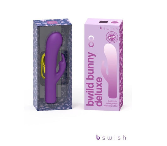 B Swish Bswish Bwild Bunny Infinite Deluxe Purple Rabbit Vibrator