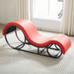 Daytona | Kama Sutra Mebon Chaise Love Lounge Orange with Metal Frame