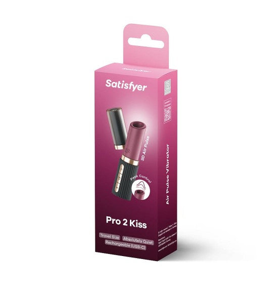 Satisfyer Pro 2 Kiss - Mini Travel 3D Air Pulse Vibrator