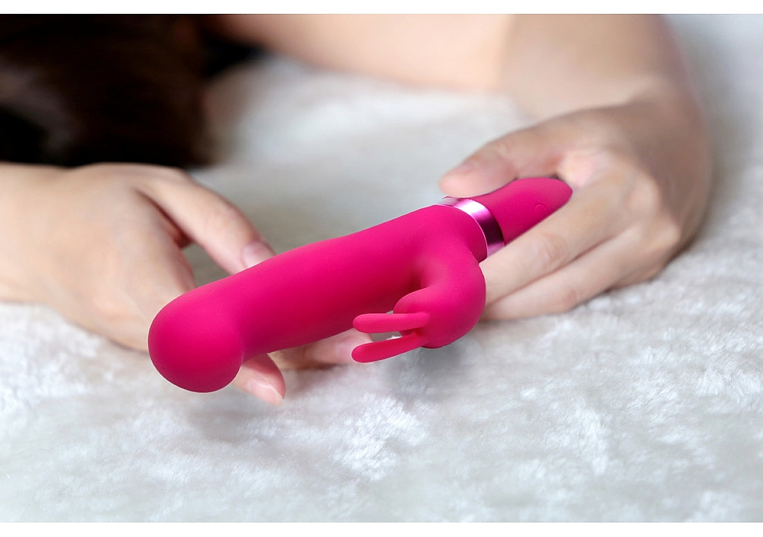 Shots Toys | VIVE Izara Rotating Beads G-Spot Rabbit Vibrator Pink