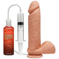 Doc Johnson The D Perfect D Squirting 20.3cm 8" Dildo with Balls