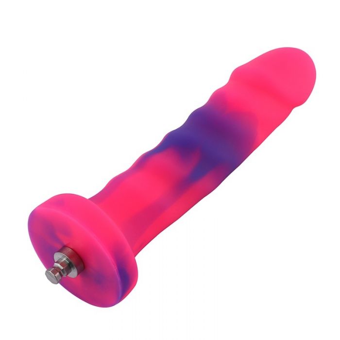 HiSmith - 7" Smooth Silicone Anal Dildo (KlicLok)