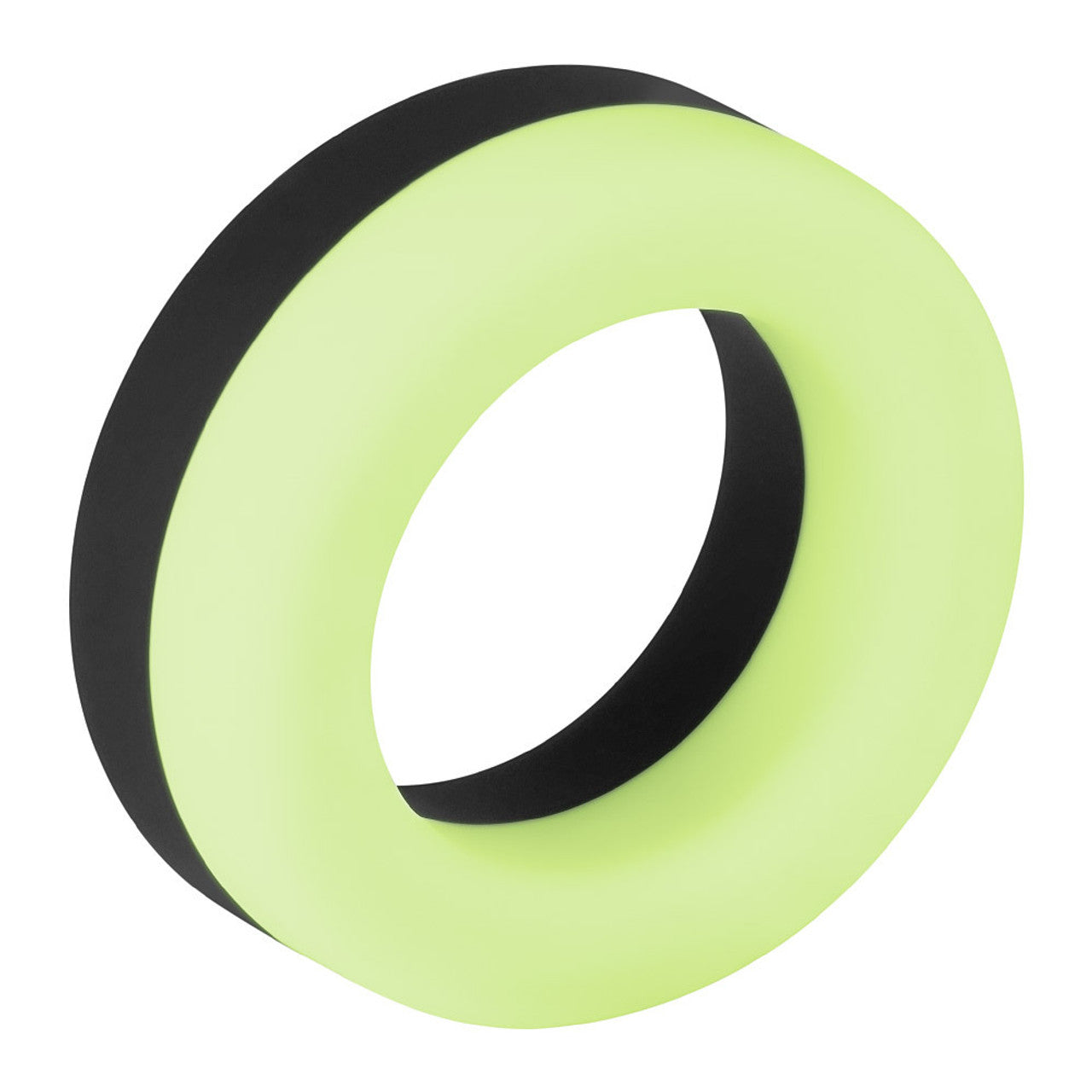 Forto F-19: 100% Liquid Silicone 2 Tone Cock Ring C-Ring