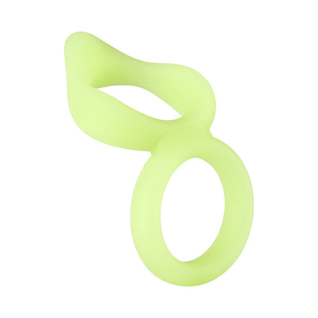 Forto F-88: Double Ring 100% Liquid Silicone Cock Ring