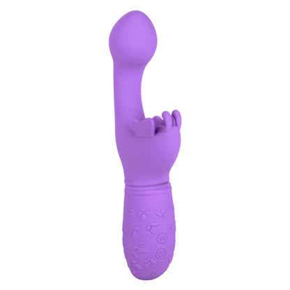 CalExotics Rechargeable Butterfly Kiss Vibrator Purple/Pink/Blue