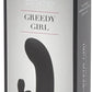 Fifty Shades of Grey Greedy Girl Rechargeable Mini Rabbit Vibe Black