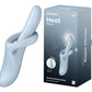 Satisfyer Heat Flex 4 - Blue Heating Rotating G-Spot Vibrator