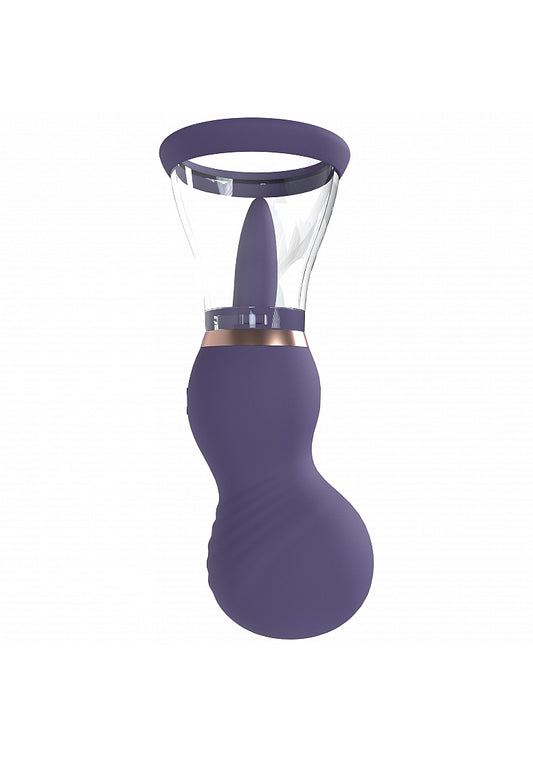 Shots Toys | PUMPED Sensual Auto Vulva & Breast Pump - Purple