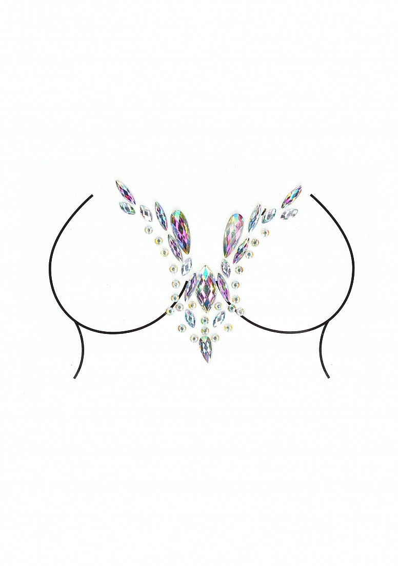 Le Desir Dazzling Deep-V Cleavage Bling Sticker