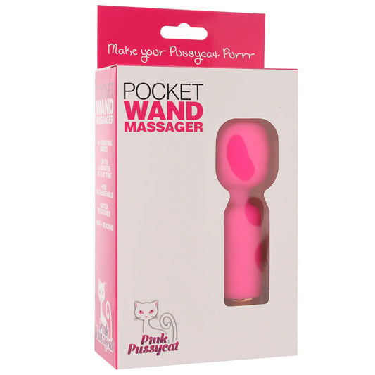 Cousins Group | Pink Pussycat Pocket Wand Vibe Vibrator