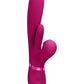 Shots Toys | VIVE Ena Thrusting G-Spot Vibrator w Flapping Tongue & Air Wave Pink